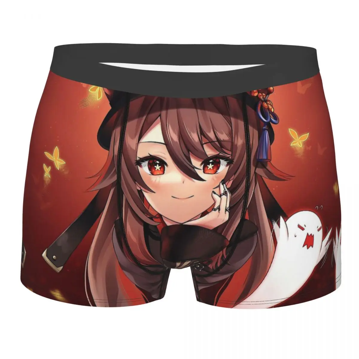 Hutao Genshin Impact Underpants Cotton Panties Male Underwear Sexy Shorts Boxer Briefs