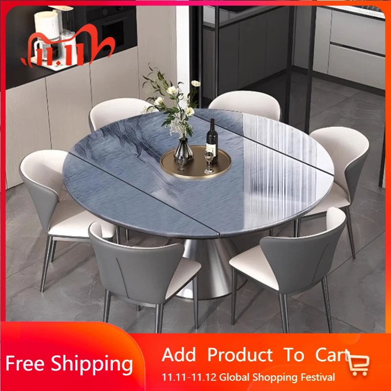 

Компактный легкий роскошный обеденный стол, современный органайзер, итальянский компактный обеденный стол, ресторан, современная корейская мебель для отеля
