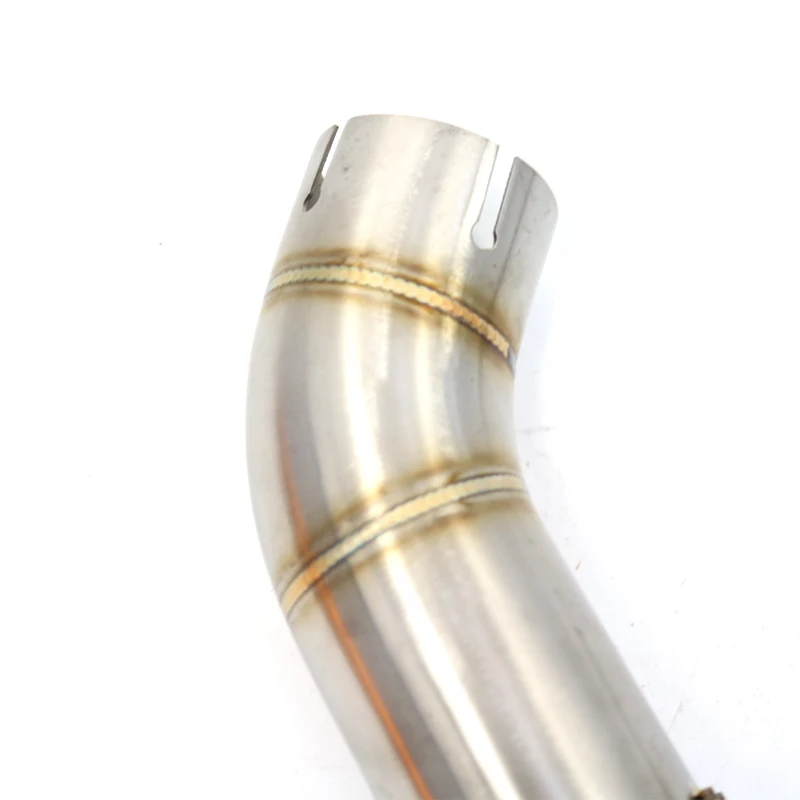 For Honda CB400 CB500X 2018-2022 CB500F CBR400 CBR500R 2016-2022 51mm Motorcycle Exhaust Modified Middle Connection Link Pipe