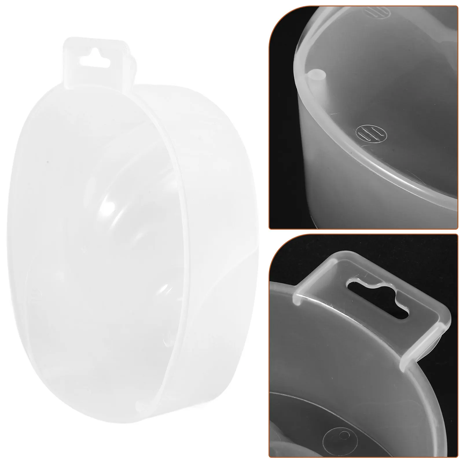 

5Pcs Nail Soak Bowls Manicure Bowls PP Material Manicure Soaking Container Nail Art Supplies Hand Care Salon Use Home DIY