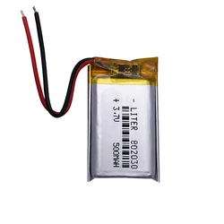 802030 082030 500mah 3.7V lithium polymer battery massager batteries replacement in neoline evo z1 auto-register