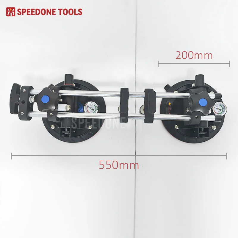 Speedone Steel Metric Custom Splicer Vacuum Sucker Accessories B Clamps for Granite Stone Slab Seam Setting