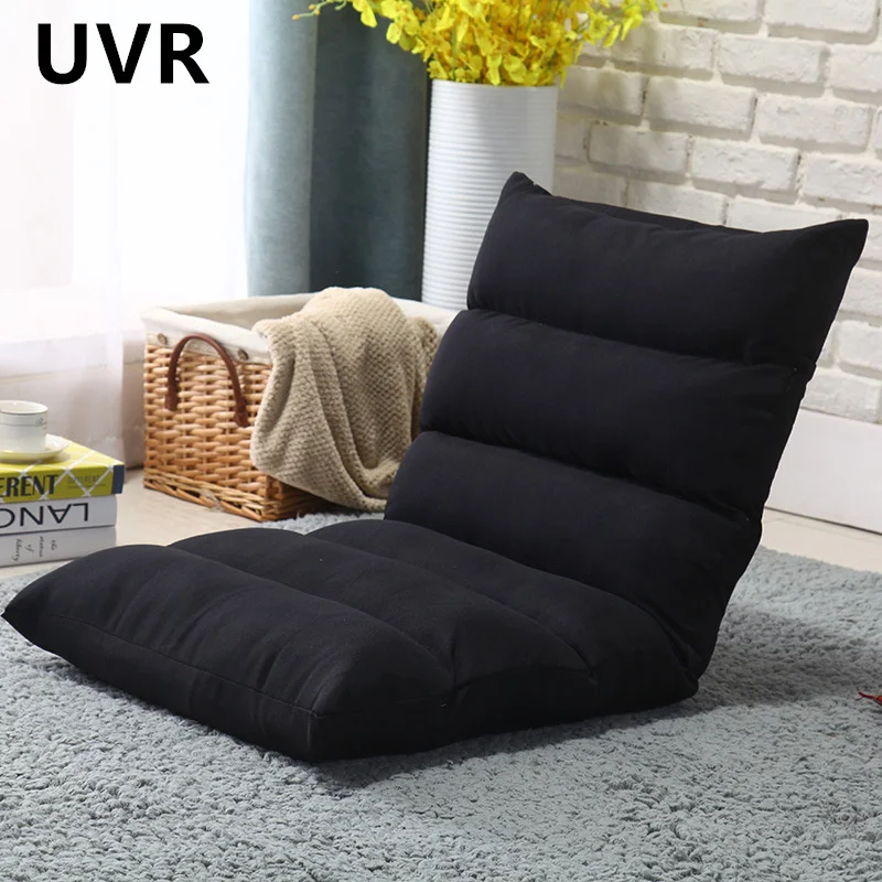 

UVR Window Balcony Chaise Lounge Living Room Reading Chair Single Sofa Bed Foldable Tatami Bedroom Office Floor Lazy Sofa