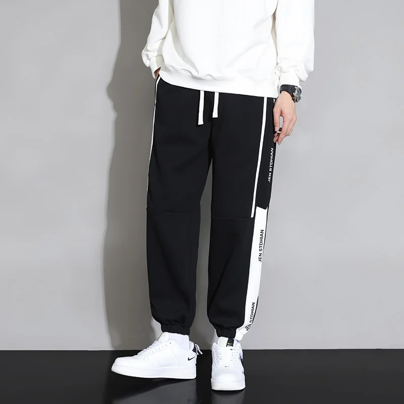 

Sports Jogger Sweatpants Breathable Stretch Fashion Outdoor Male Pant Spring Autumn Classic Warm Casual New Men Straight Trouser