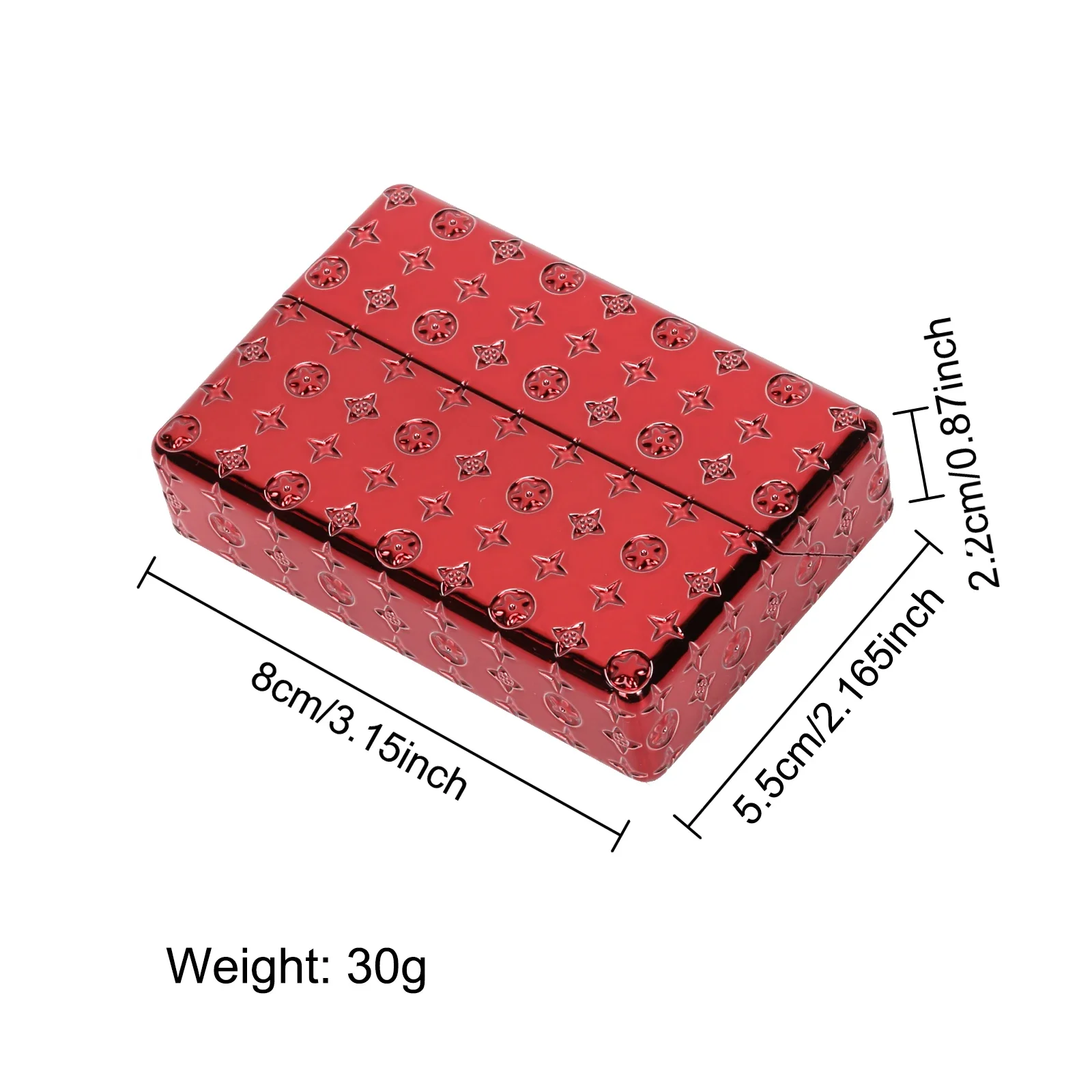 

Новый чехол для ПК, портсигар, портативный, 20 шт., влагостойкий и устойчивый к давлению, креативный ящик для хранения сигарет