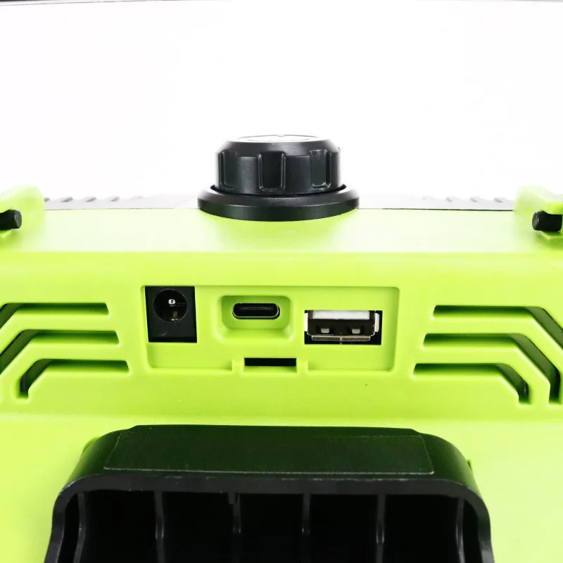 Wielofunkcyjna przenośna lampa LED, lampa projekcyjna z baterią litową, ładowana przez USB TYPE-C, lampa kempingowa