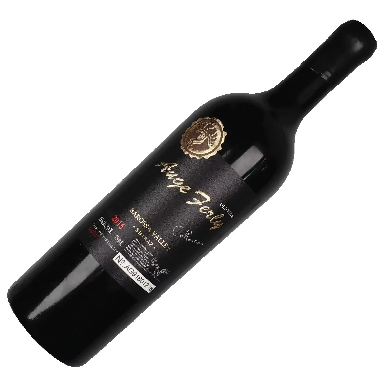 Custom Self-Adhesive Wine & Beverage Label Roll｜Custom Printed Gold Foil｜Waterproof Scratch-Off｜Logo Sticker