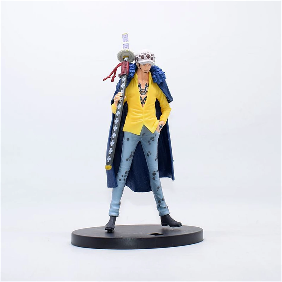 Japanese Anime Figure One Piece DXF Trafalgar Law PVC Collection Model Dolls Toy For Gift 17cm