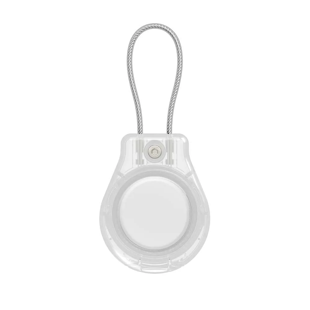 Waterdichte hoes voor AirTag sleutelhangerhouder met draadkabel Anti-verloren trackeraccessoires voor bagage-rugzak Airtag-hoes