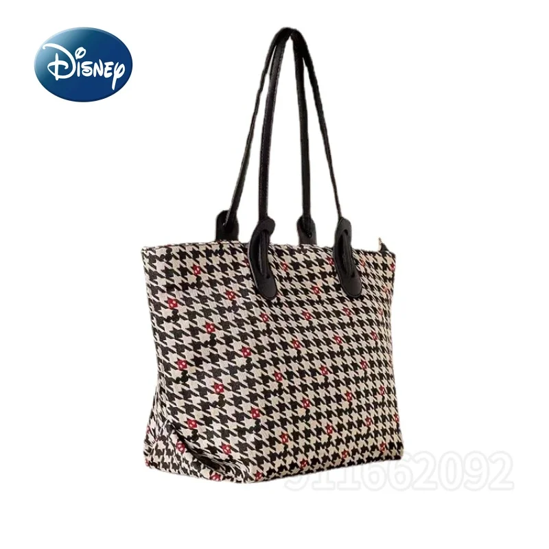 Disney Mickey New Women's Handbag Luxury Brand Original 2-Piece Set for Women's Bag Large Capacity Cartoon Fashion Tote Bag