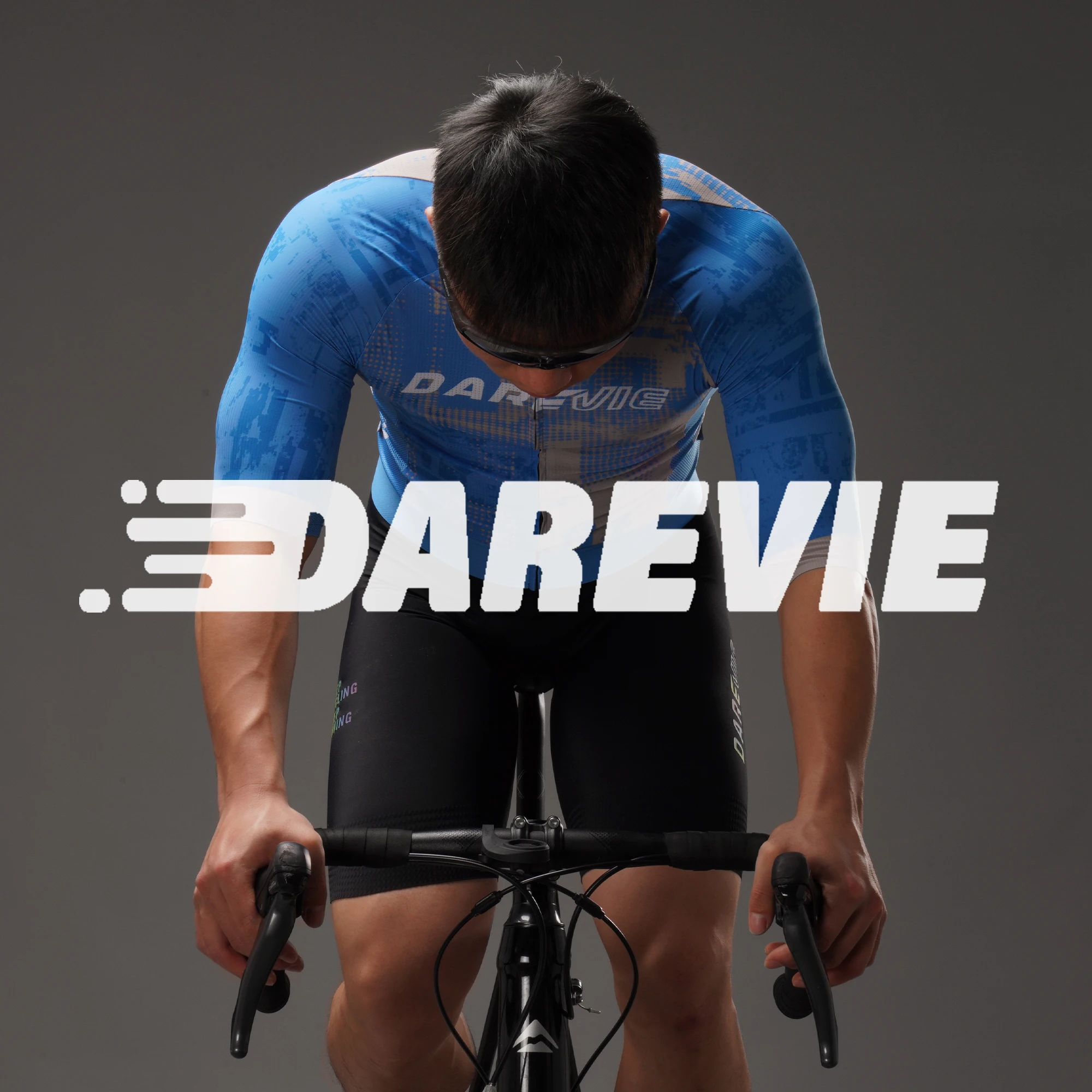 DAREVIE Cycling Jersey Men Women Pro Level Aero Aerodynamic High Speed Cycling Maillot Small Size Suggest 2 Size Up Slim Fit