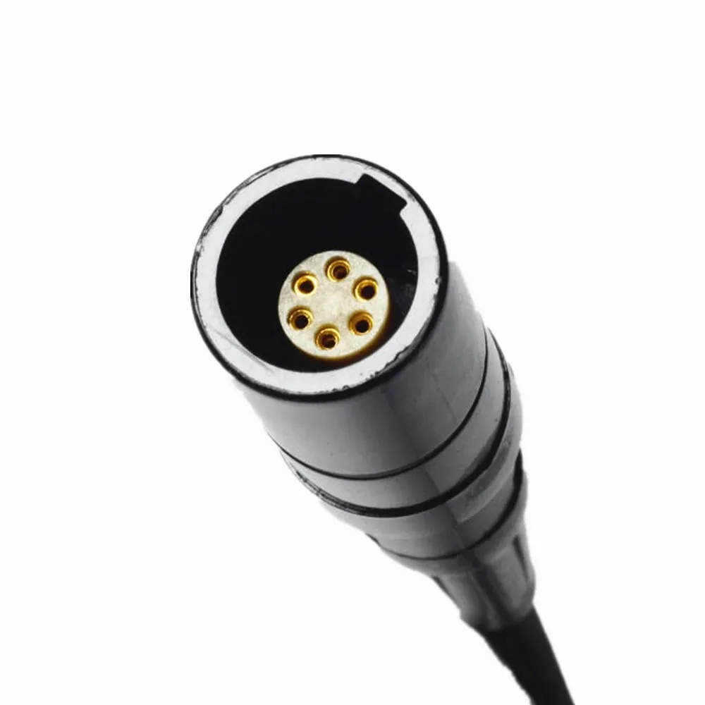 For Wirenest Bose A20 A30 6 pin Lemo to GA Twin Plug Headset Adapter