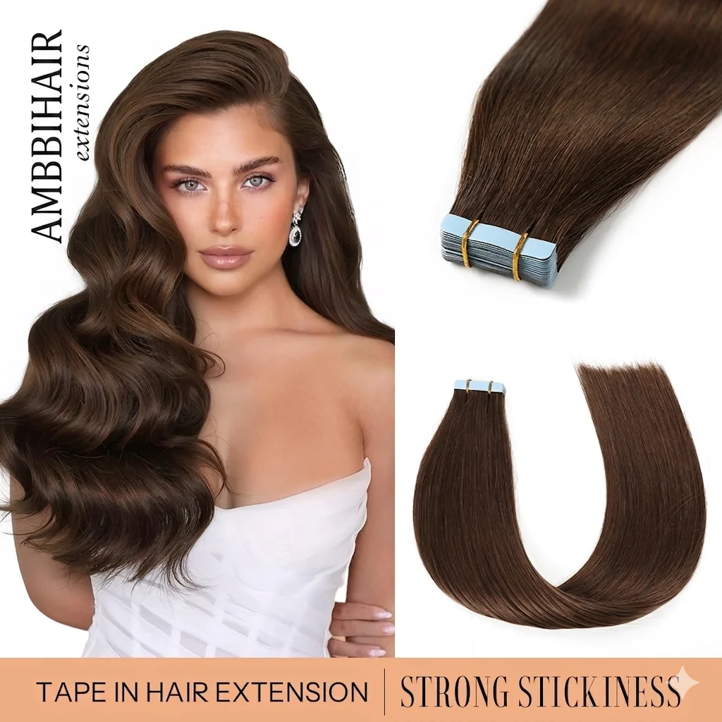 20-extensions-de-cheveux-humains-remy-lisses-brun-moyen-europeens-a-bandes-adhesives-invisibles-100-cheveux-naturels-pour-salon