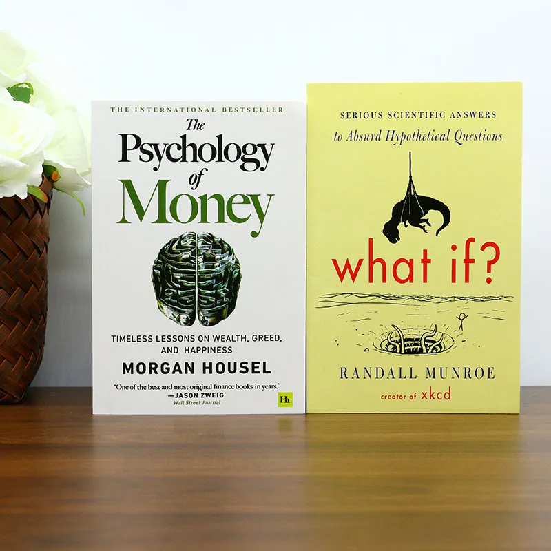 

《Психология денег》+ 《Чтое если》Подходит для финансовых энтузиастов и научных призначений», идеально подходит для подарков на Рождество