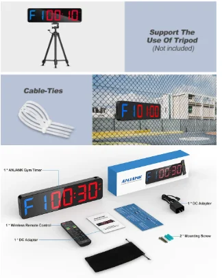 ANJANK Gym Timer 15 