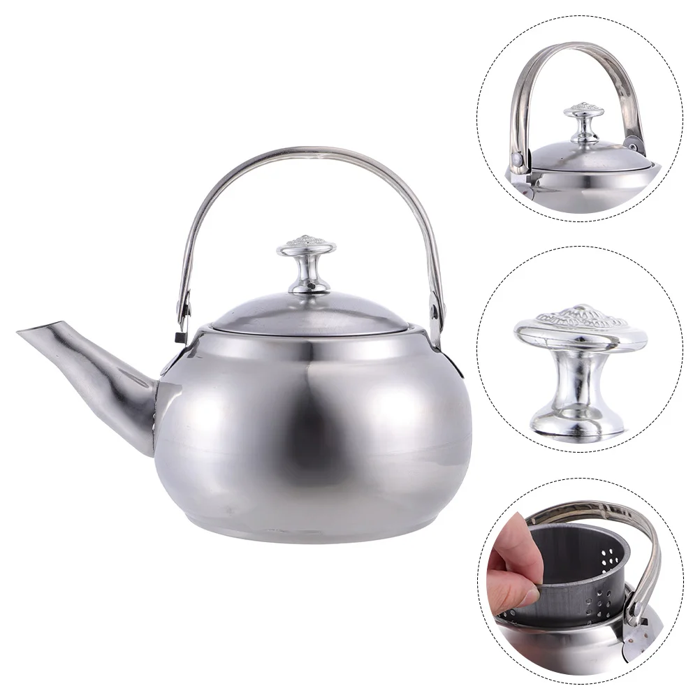 Stainless Steel Exquisite Pot Coffee Kettle Hot Water Machine Home Universal Boiling Teapot