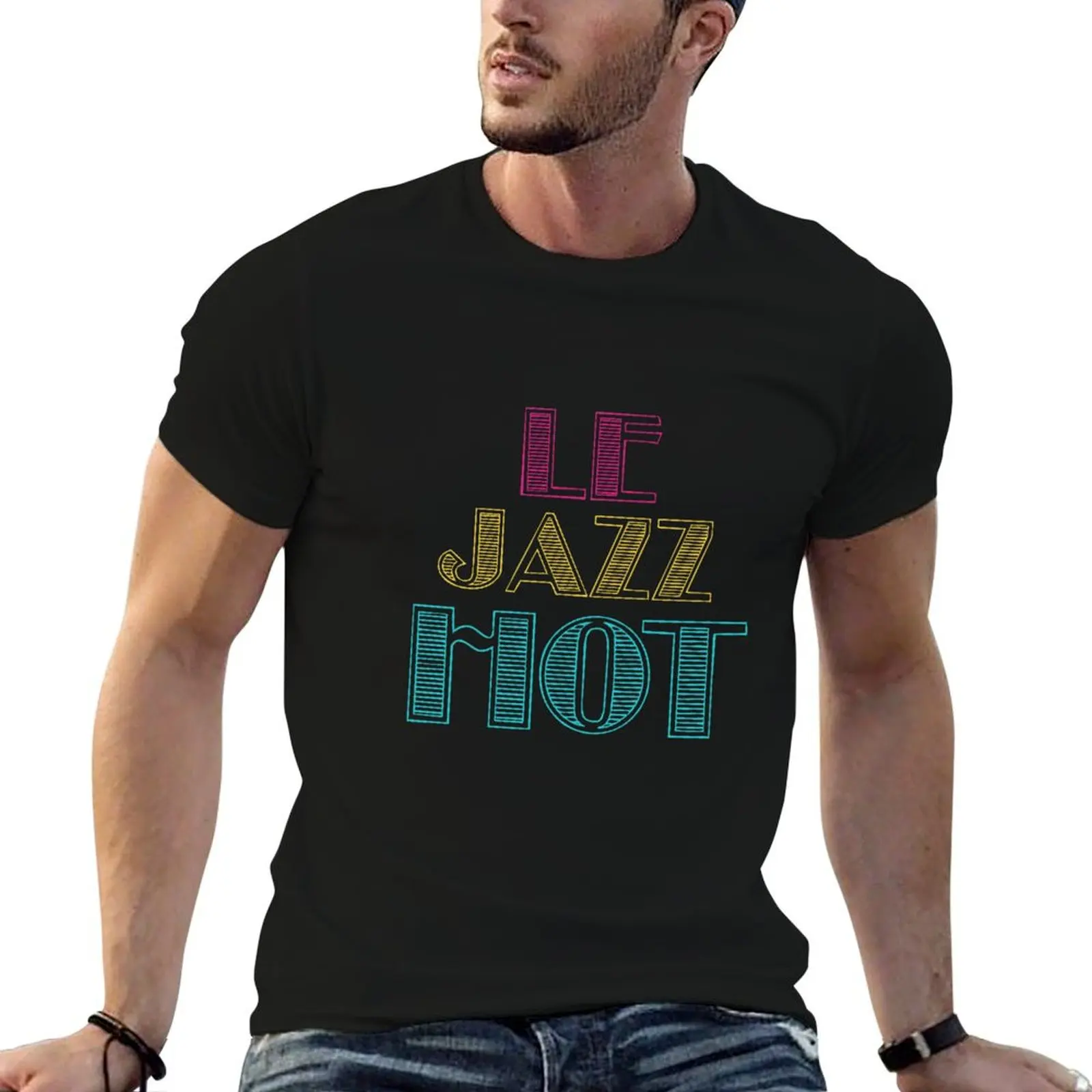 Victor Victoria LE JAZZ HOT T-Shirt Casual Loose Fit Short Sleeve T-Shirt