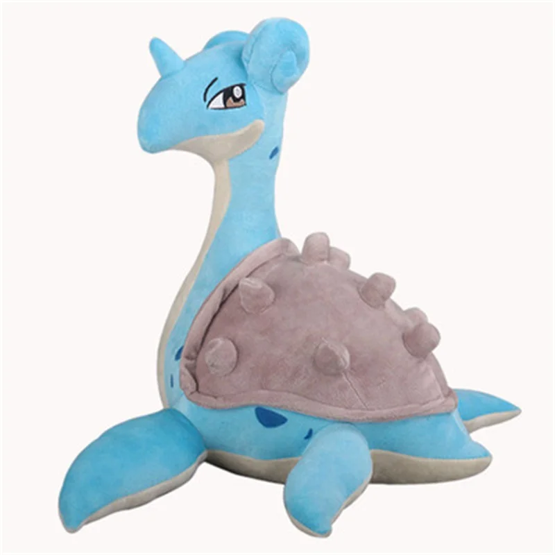 

2022 New Japan Cartoon Characters Large Lapras Plush toy Stuffed Animals doll Children's Birthday Gifts