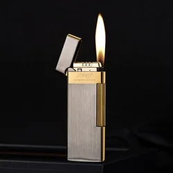 New Mini Lightweight Zorro Wheel Side Fire 6mm Brass Refillable Inflatable Lighter Gift Smoking Accessories Men's Gadgets Tool