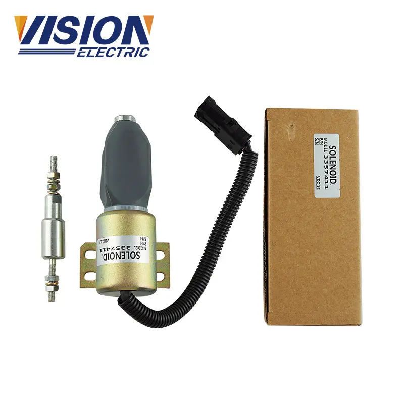 3357411 12V Cheap Shutoff/Stop/Flame Out Solenoid Valve