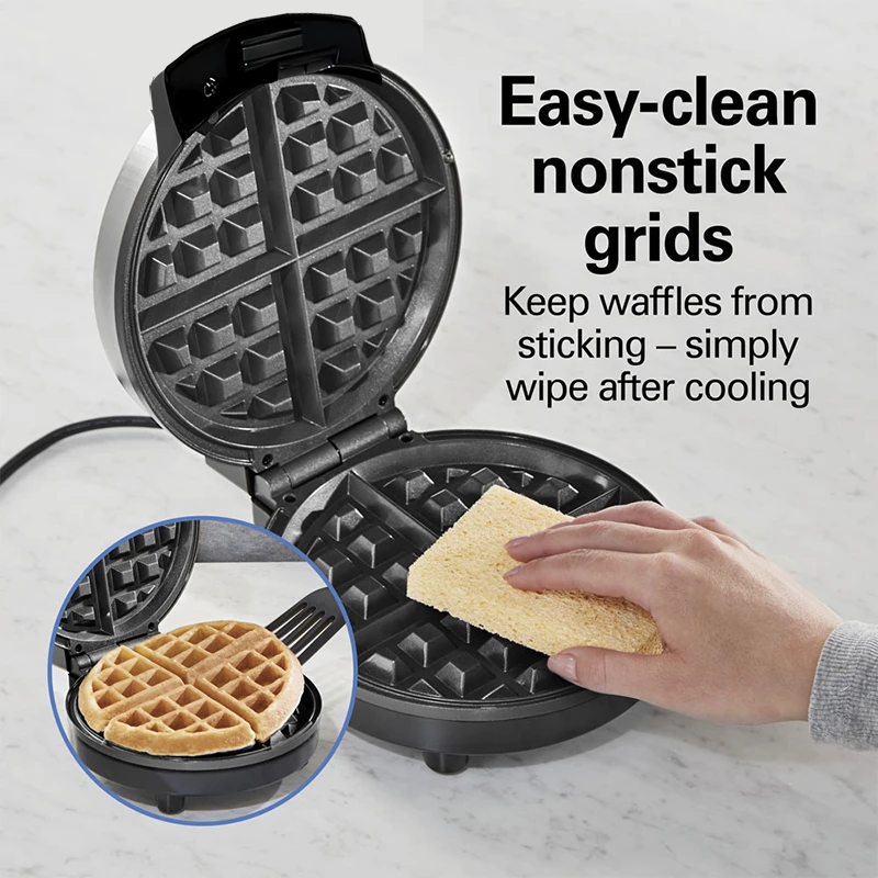 1000W 다기능 미니 와플 샌드위치 케이크 메이커 아침 식사 요리 기계 디저트 만들기 기계 토스터 주방 용품