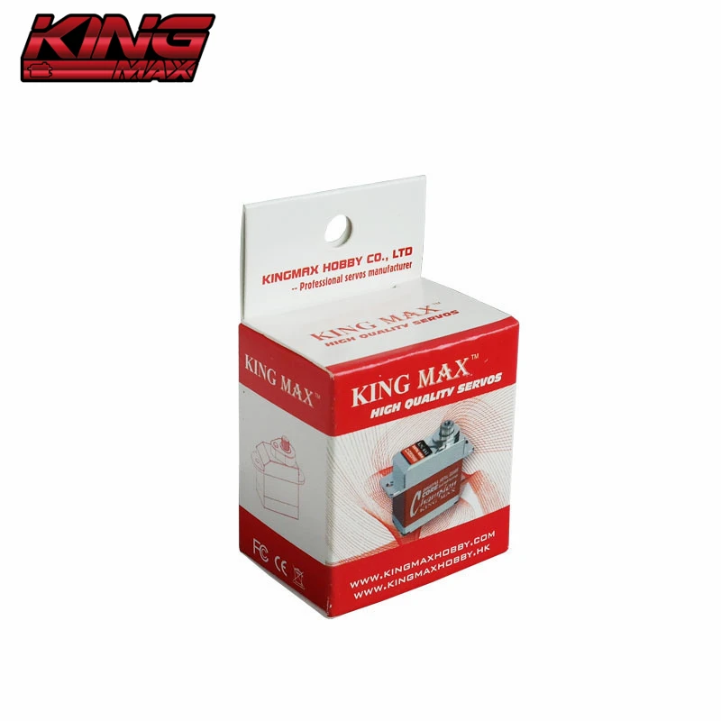 KINGMAX KM1703MDHV 20g 5.8kg.cm@7.4V Metal Gear Digital Mini Servo for Small Fixed Wing,RC Car,Boat and Robat