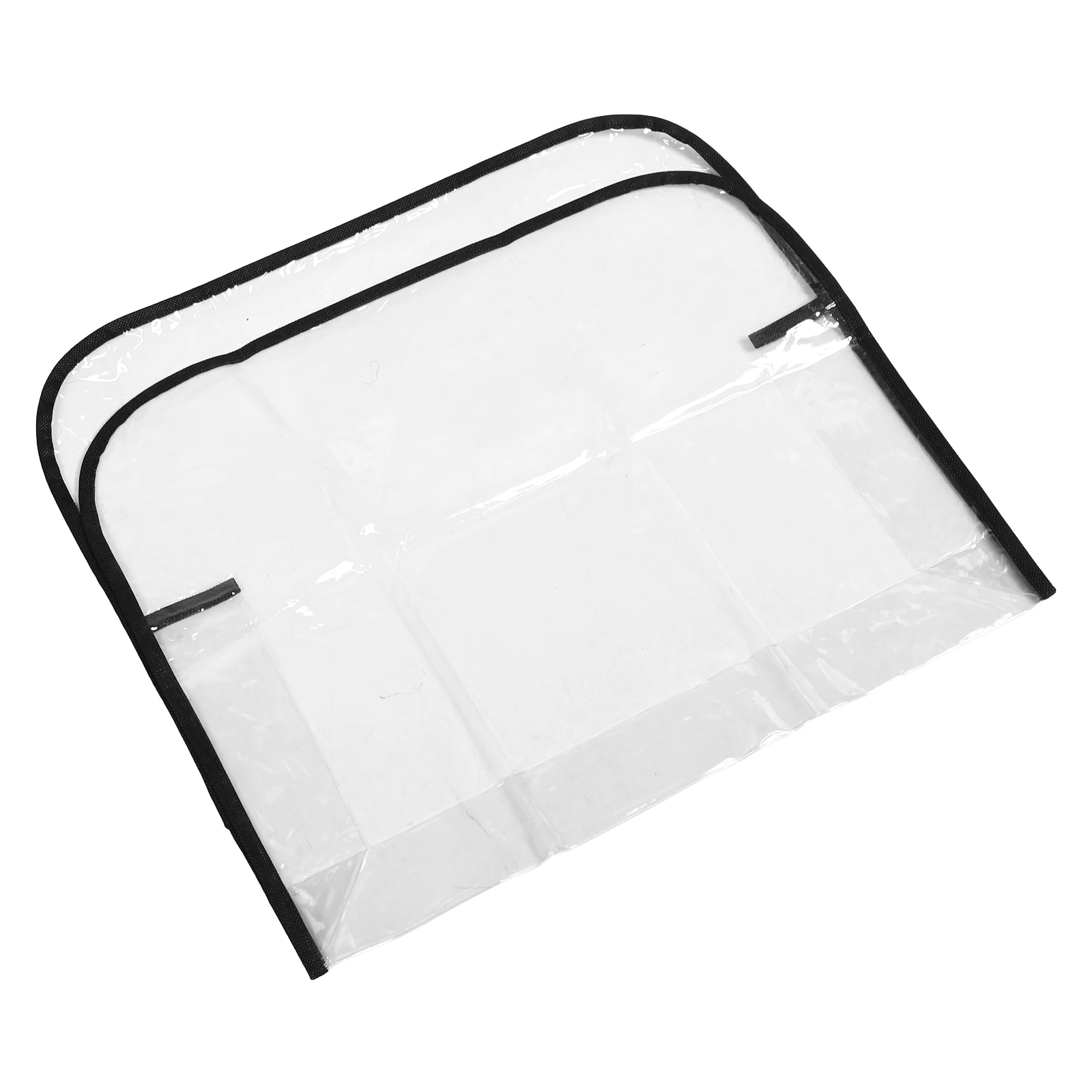 

Salon Chair Back Covers Transparent PVC Dust Protection Cover Anti Dye Chairs Massage Relaxation