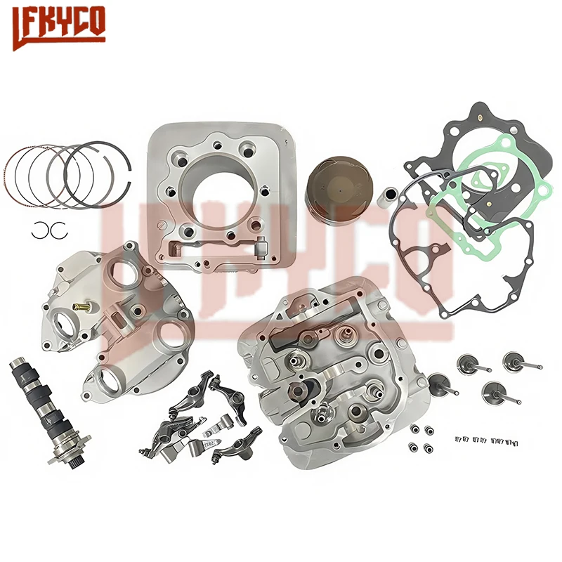 Motorcycle 85mm/89mm Cylinder Head Valves Rocker Cam Kit for Honda TRX400EX 1999-2008 TRX400X 2009-2014 XR400R 1996-2004 Engine