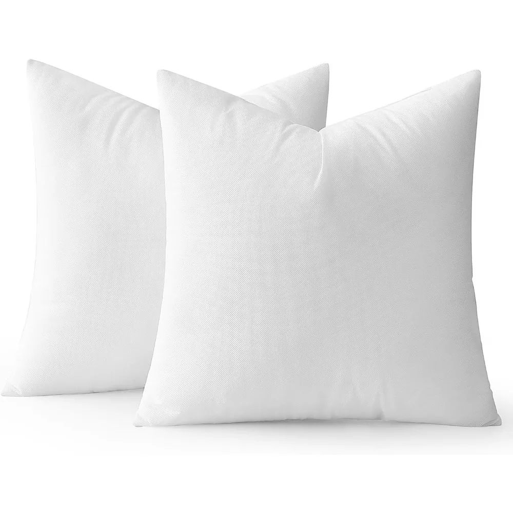 2pcs Pillow Cushions, Soft Durable Sofa Cushion, Fluffy Pillow Inserts, For Living Room Sofa Sofa Bed Home Decor