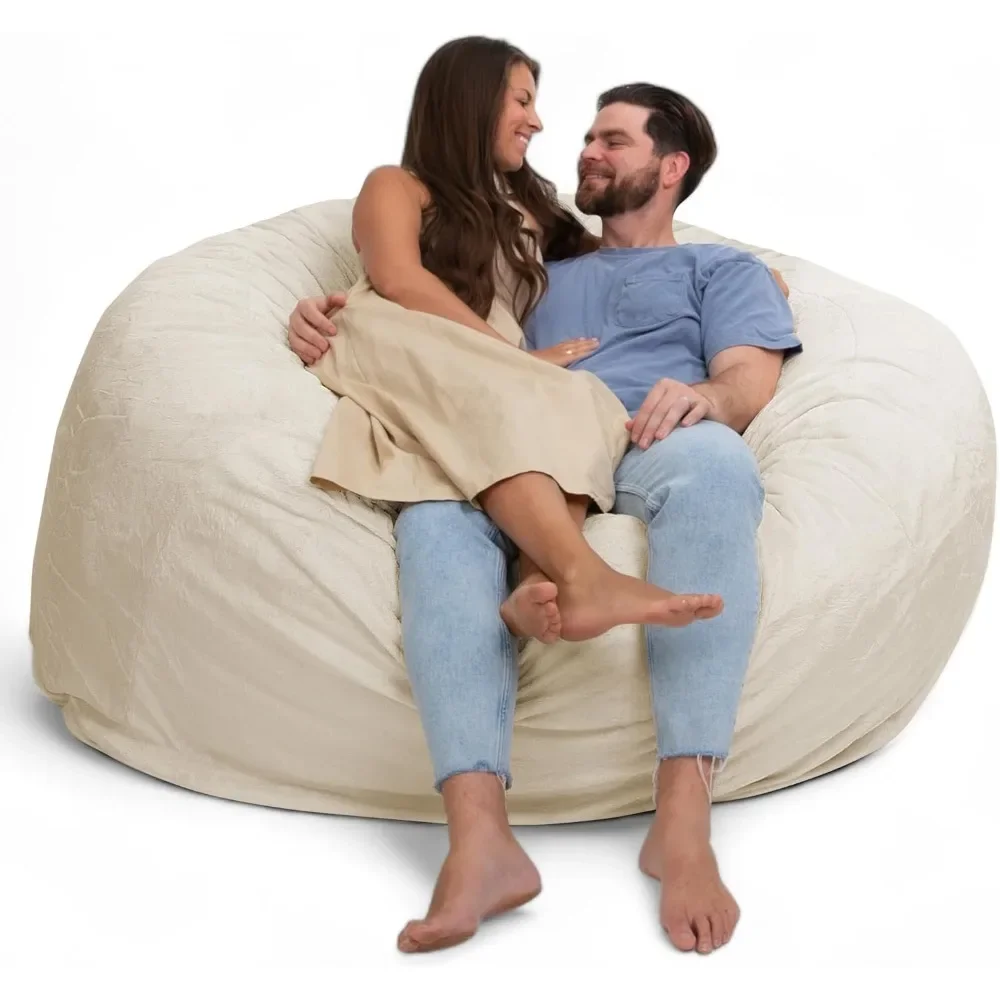 

Bean Bag Chair, 6ft, Adult Oversized Soybean Bags Chair, Comfort Chair, Lounge Loveseat, Bean Bag Sofa