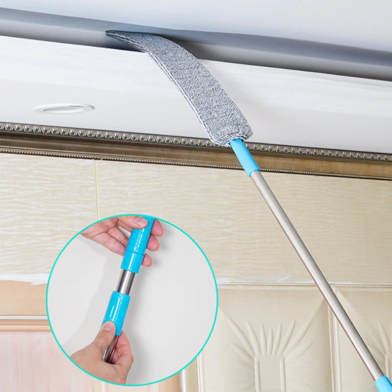 Telescopic Duster Brush For Household Cleaning Long Handle Mop Gap Dust Cleaner Bedside Sofa Brush Tool