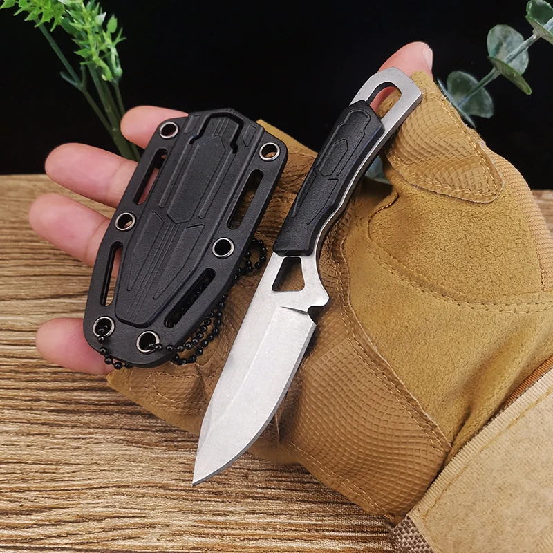 

EDC tactical neck knife mini neck pocket knife personalized necklace knife outdoor knife camping survival knife