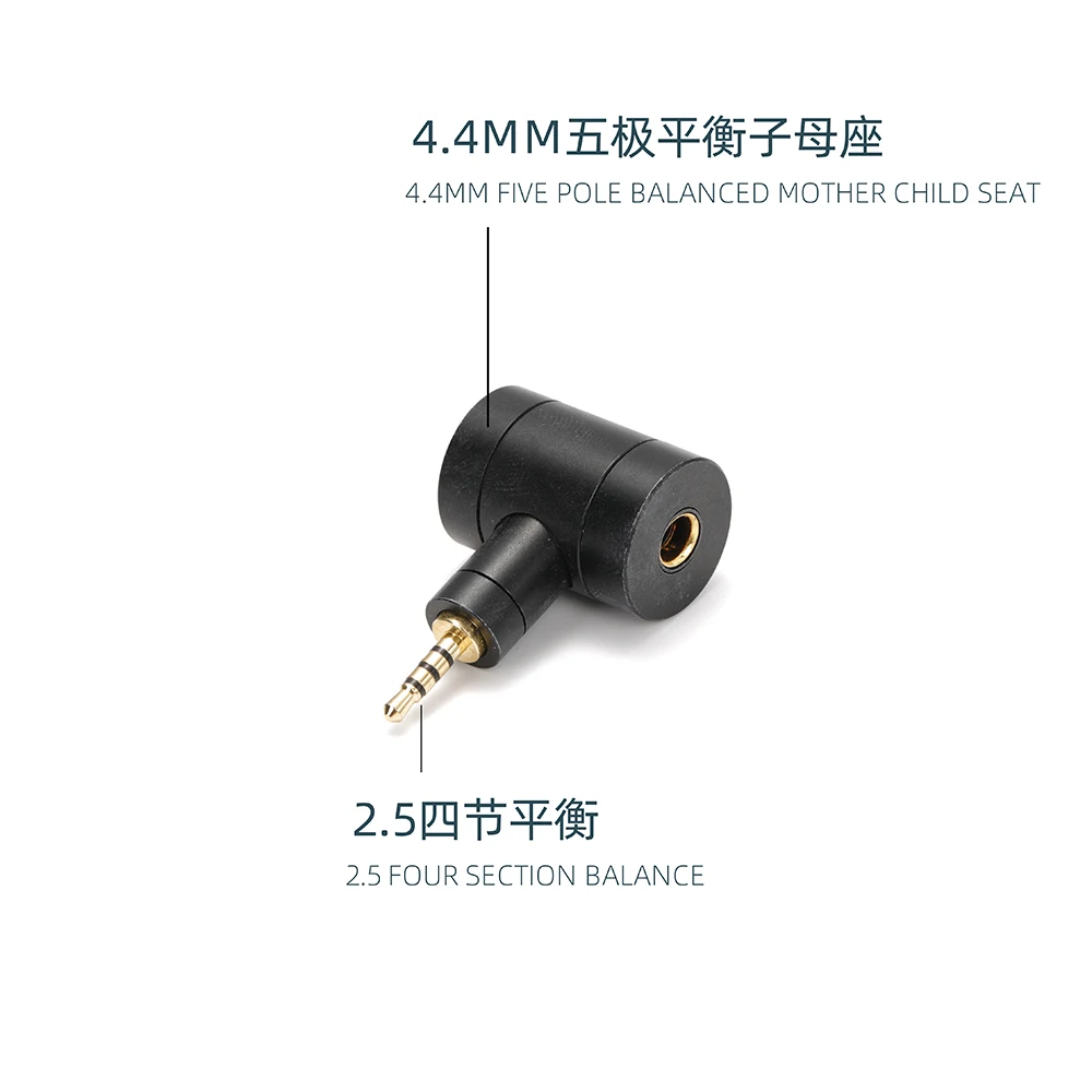 Plug adapter 3.5 to 4.4 2.5 to 4.4 4.4 to 2.5 4.4 to 3.5 3.5 to 2.5mm 2.5 to 3.5 Lossless sound quality