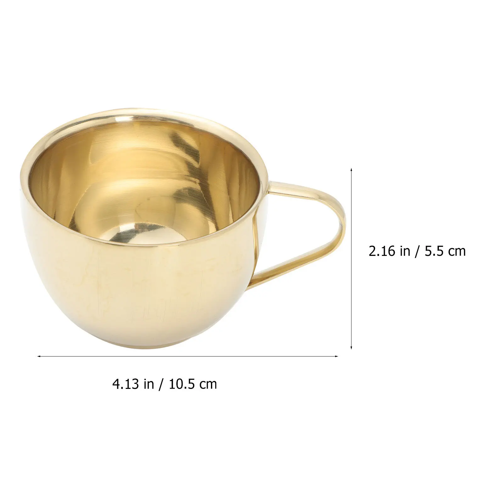 

1Set Coffee Cup Set Western Style Flower Tea Design Smooth Edge No Mouth Injury Large Capacity Comfortable Hand Feel Daily Use