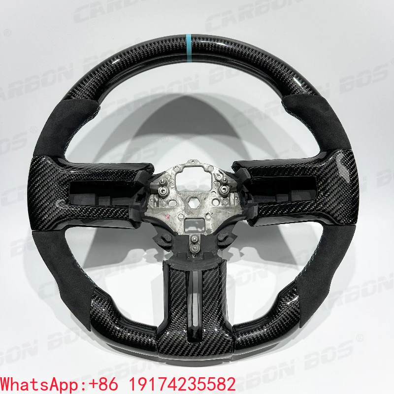 

ForFactory Direct Sales for 2011-2014 Ford Mustang GT Racing Style Sheber Models Can Be Customized Carbon Fiber Car Steering Whe