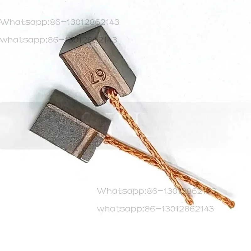 100 Pieces of Carbon Brushes 5 * 8 * 12mm Flow Pump Motor Air Pump Motor Accessories 4008S