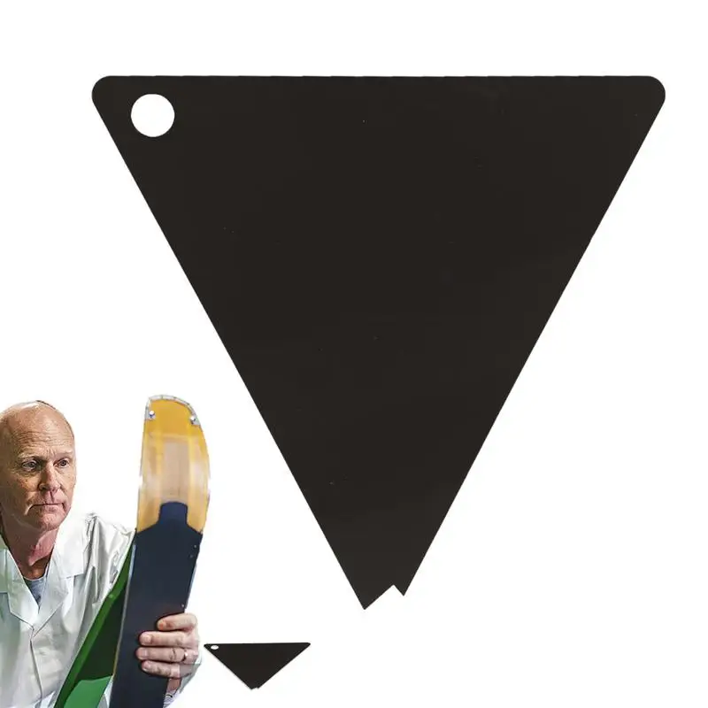 Raspador triangular para Snowboard, herramienta acrílica, Kit de afinación y encerado para esquí ancho y Deporte de Snowboard