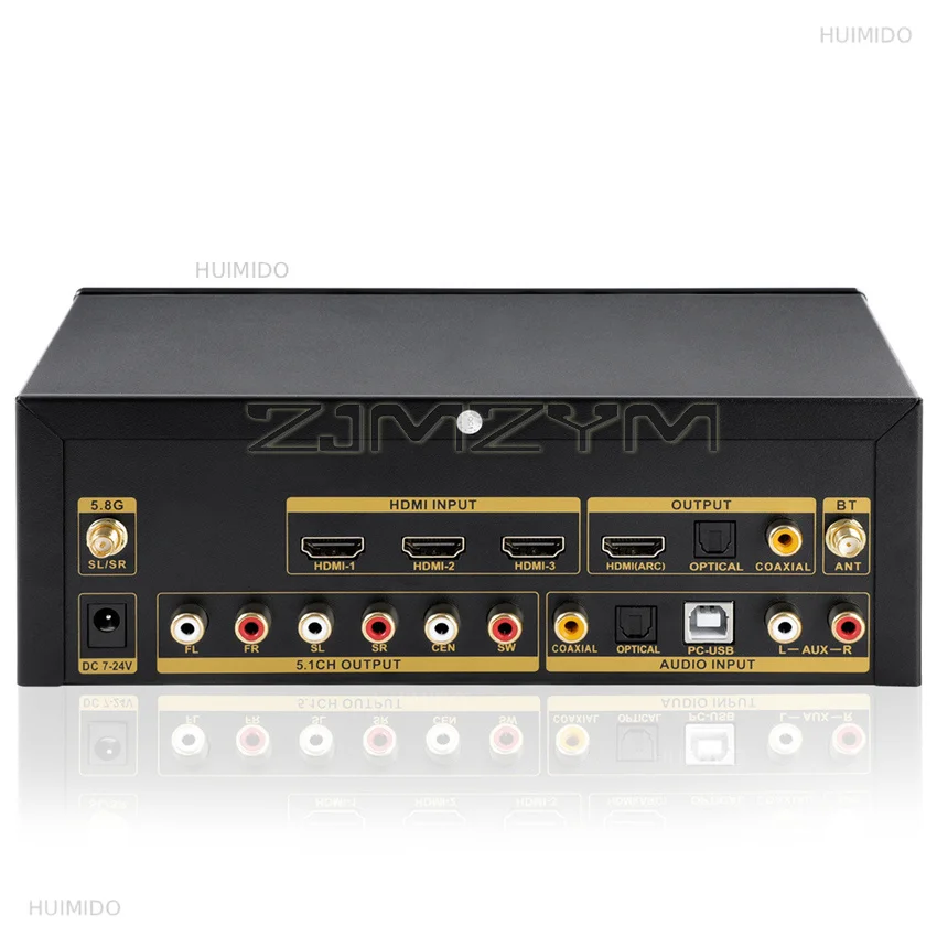 DSD Digital Turntable DTS Dolby 5.1 Audio Decoder HDMI Bluetooth USB Sound Card