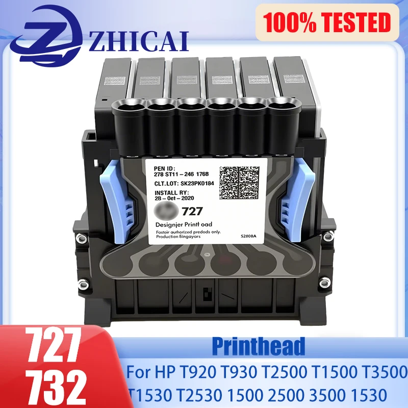 

727 732 head For HP 727 732 Printhead for DesignJet T920 T930 T2500 T1500 T3500 T1530 T2530 1500 2500 3500 1530 Print Head