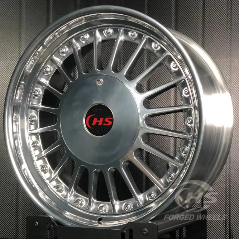 Deep Lip Multi Spoke Wheels Polished Car Forged Wheels Rims 18 19 20Inch for Alpina BMW E60 E39 E38 E34 E46 E92 E90 F10 - view 3