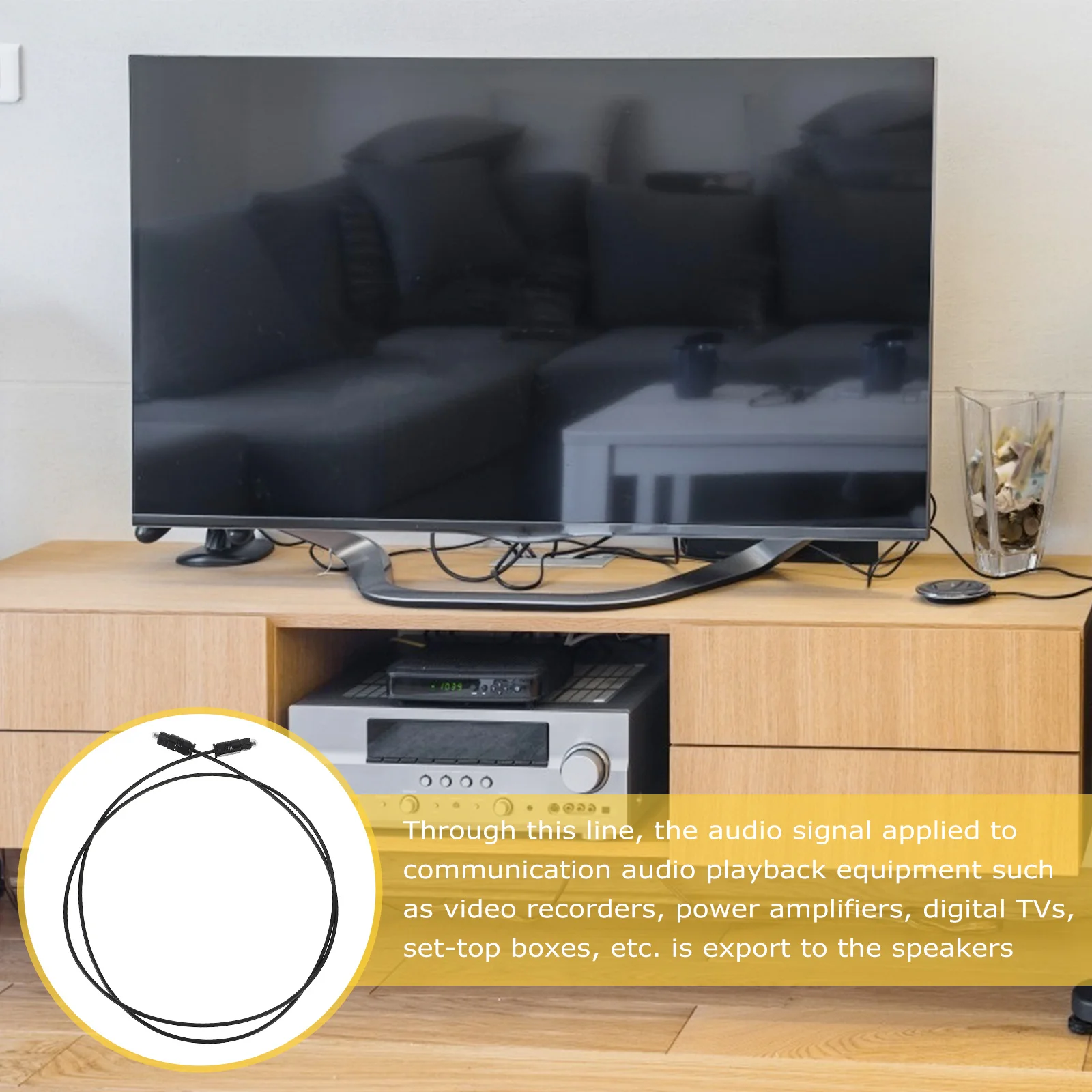 6 Pcs 1 Meter Optic… - image