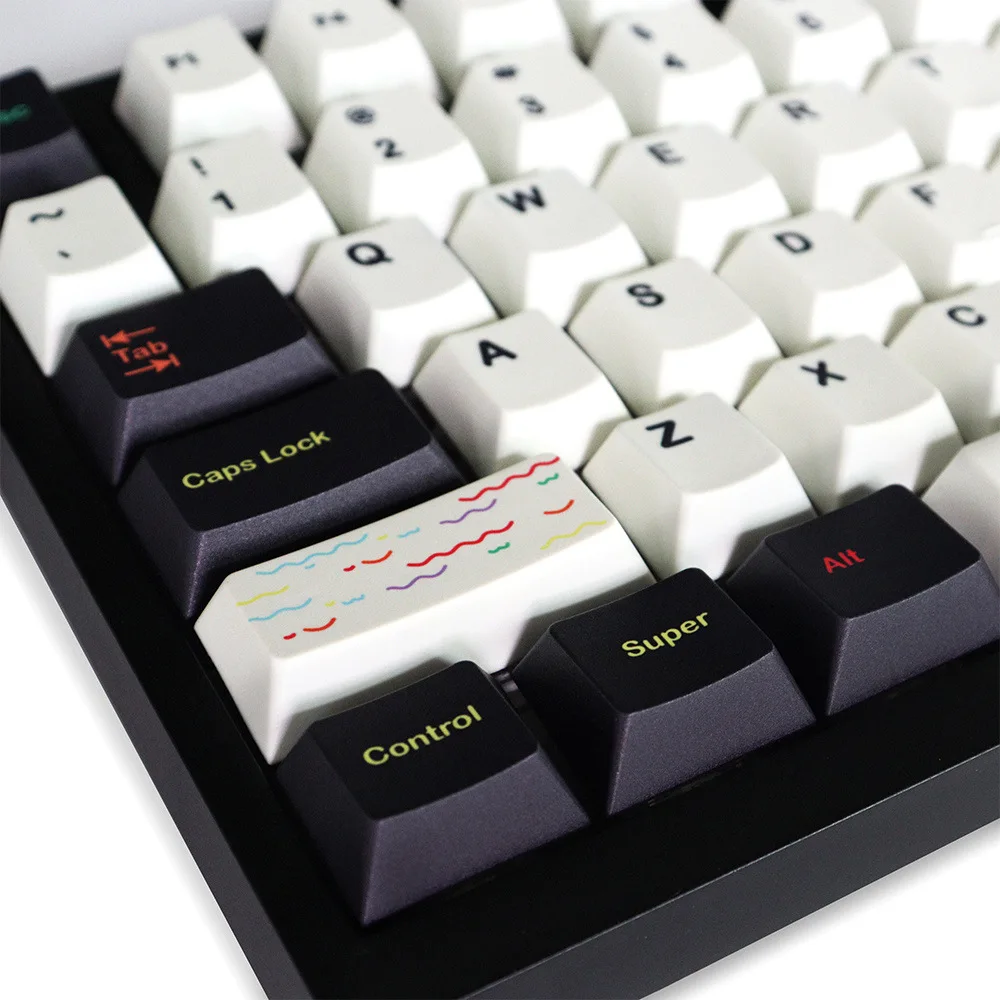 Sublimation PBT original factory highly compatible with cross shaft 61/64/68/104 and other mechanical keyboards