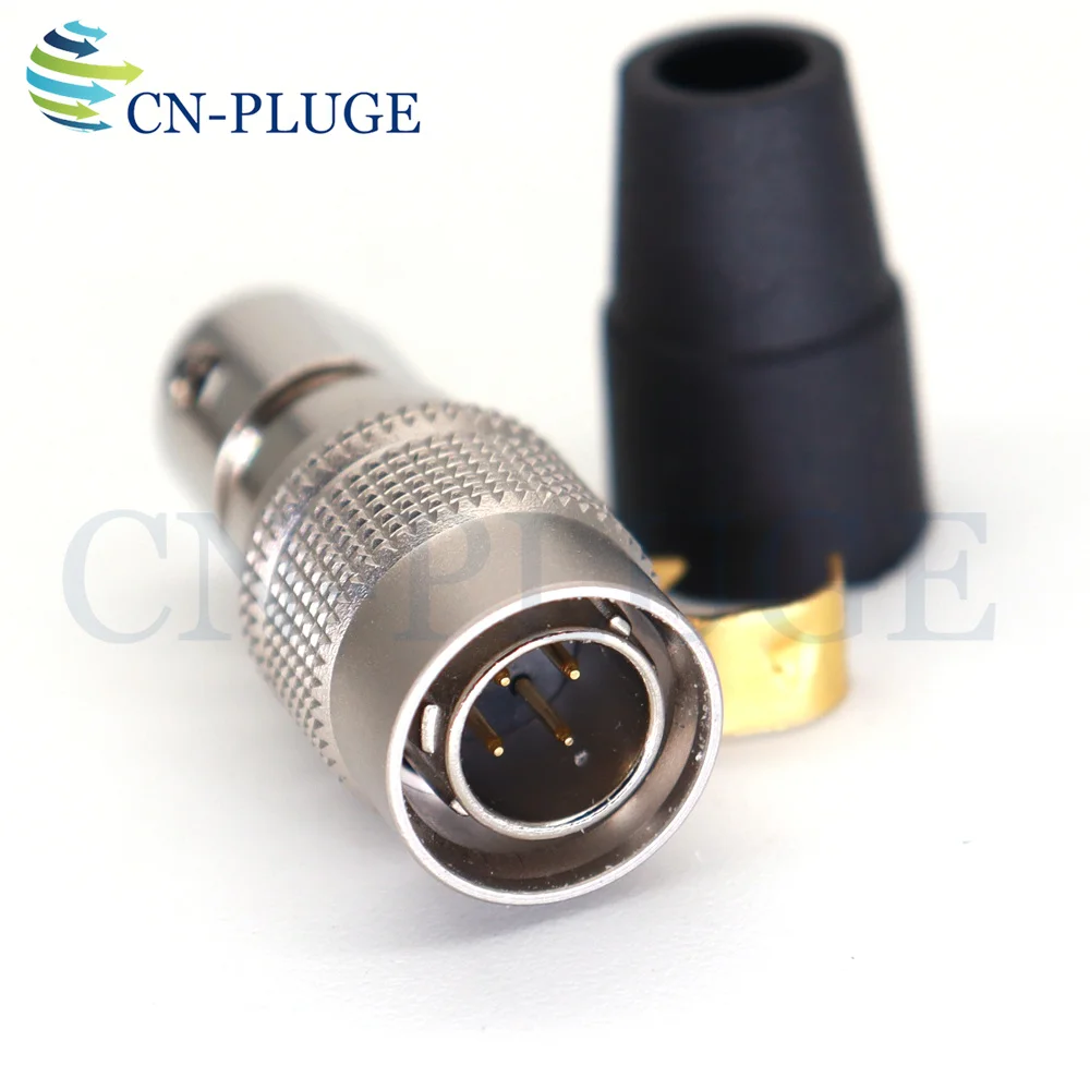 Connector 4 pin Male Plug & Female Socket , HR10A-7P-4P/HR10A-7R-4S , Recording Equipment Camera Power Connector