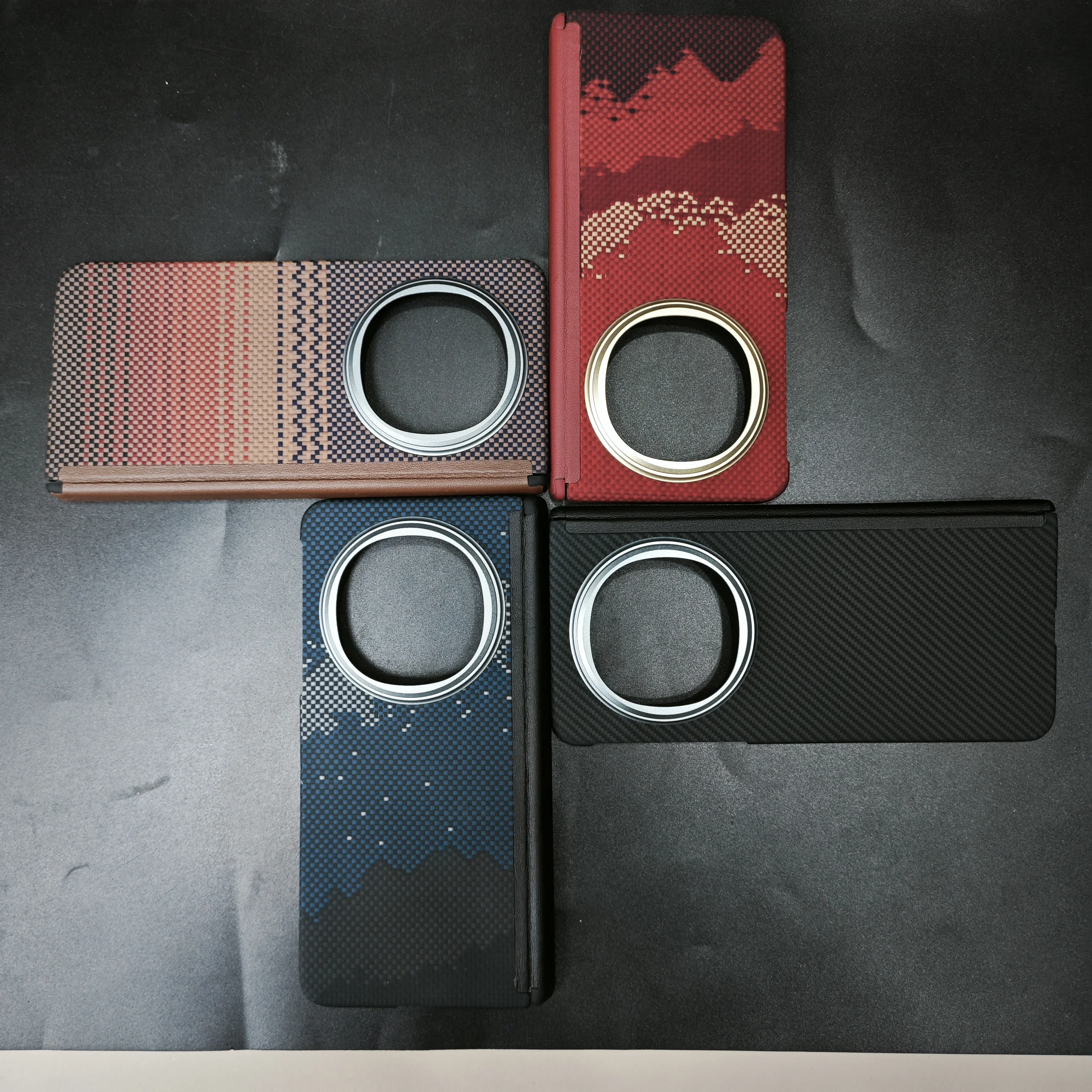 

Kevlar-Aramid-Carbon Fiber Protective Case for OPPO Find N5/OnePlus Open 2 with Hinge Protection And Magnetic Feature