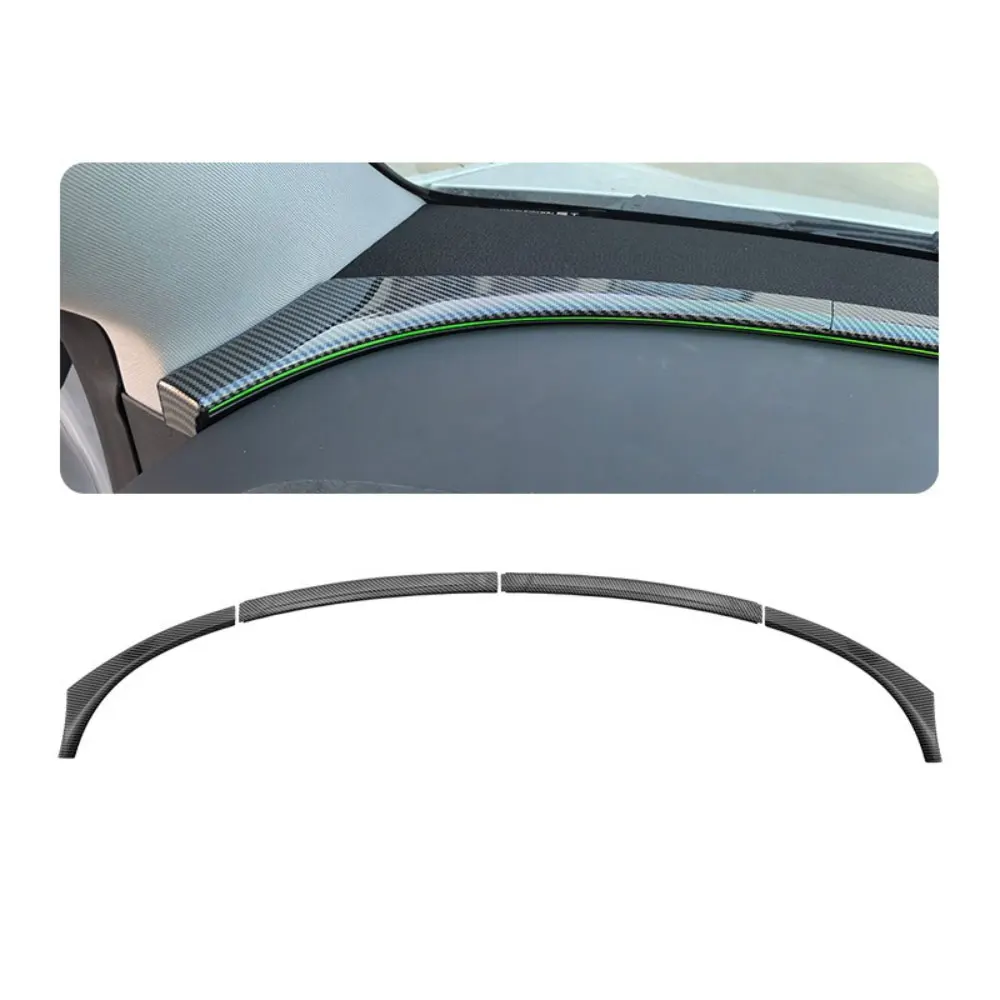 Car ABS Front Windshield Ambient Light Decoration Strips For Tesla Mode Y Juniper 2025 2026 Interior Trim Strip Model YL