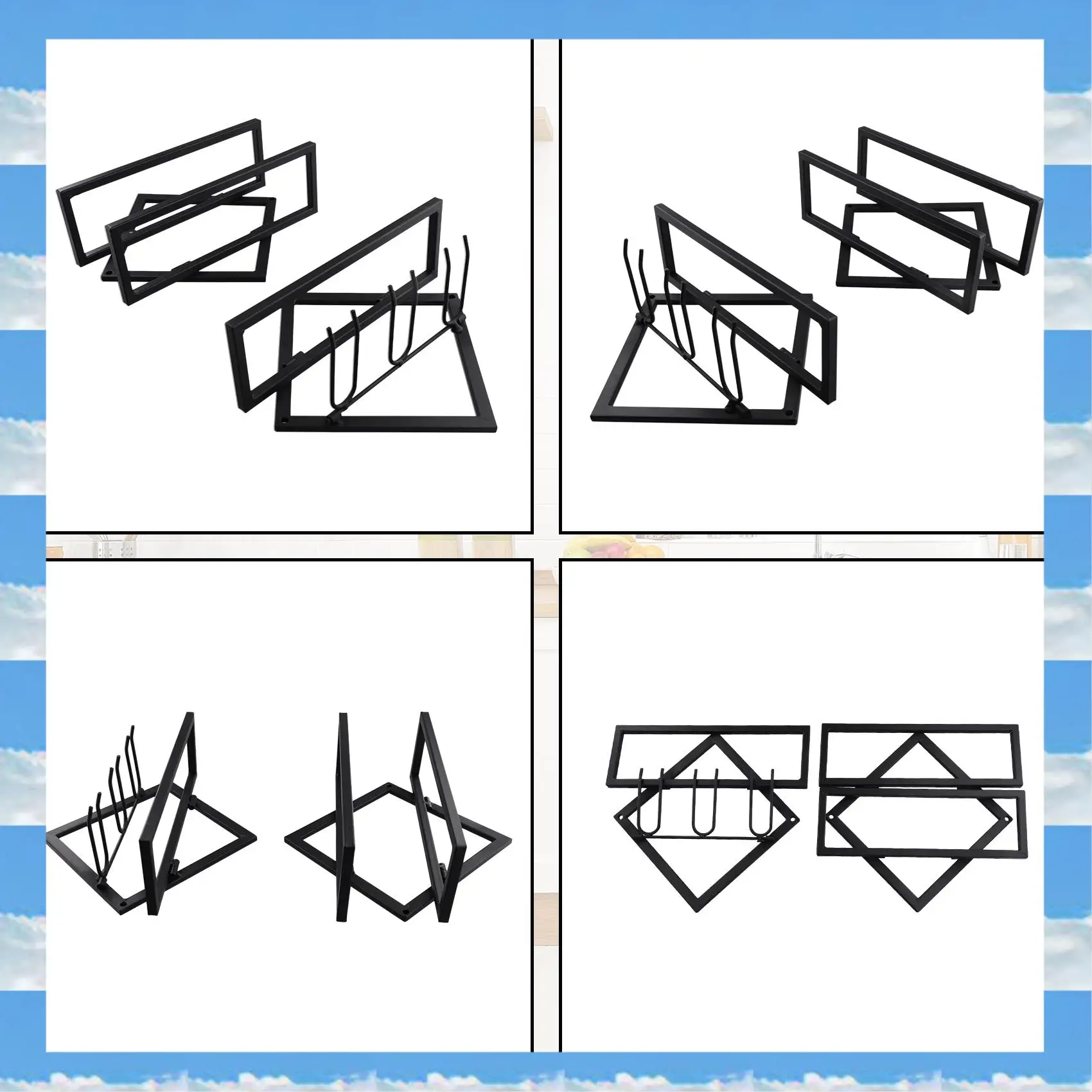 

A11I настенная перевернутая полка для вина, держатель для бутылок, стекла, органайзер для хранения, полка для бутылок вина