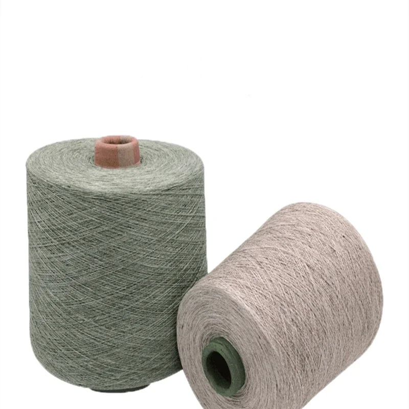 

One Cone 100% Linen Yarn For Knitting Clothes Thread Eco-Friendly Sample Testing