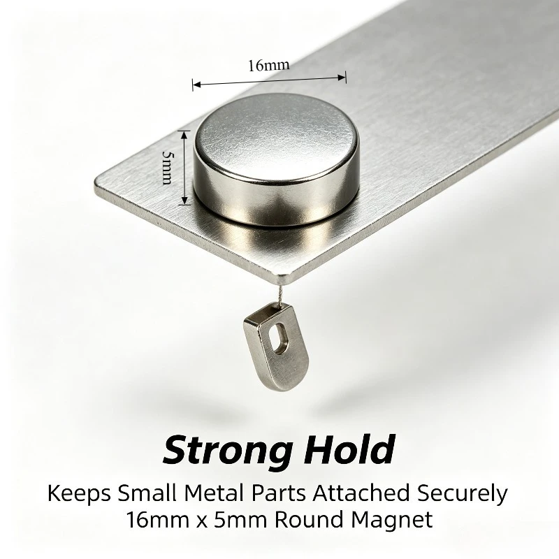16X5mm N35 Round Permanent NdFeB Neodymium Magnet For Household Craft DIY Industrial Project 16*5mm