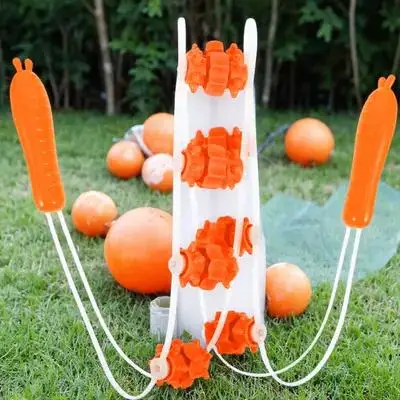 

Silicone Back Roller Stick Rope for Legs Neck Muscle Whole Body Massager Body Pain Relief Portable Massage Tool