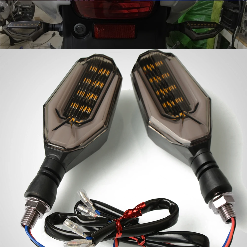 For Honda XRV750 L-Y Africa Twin XL1000 VARADERO /XL1000V VARADERO Motorcycle Led Turn Signal Light Indicators Blinker Light